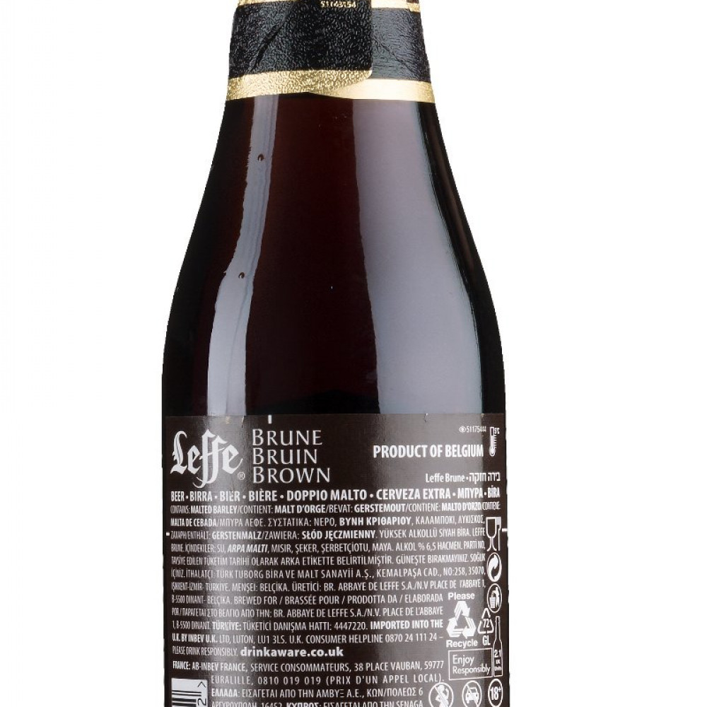 Cervezus Cerveza Leffe Brune Tienda Online Cervezas