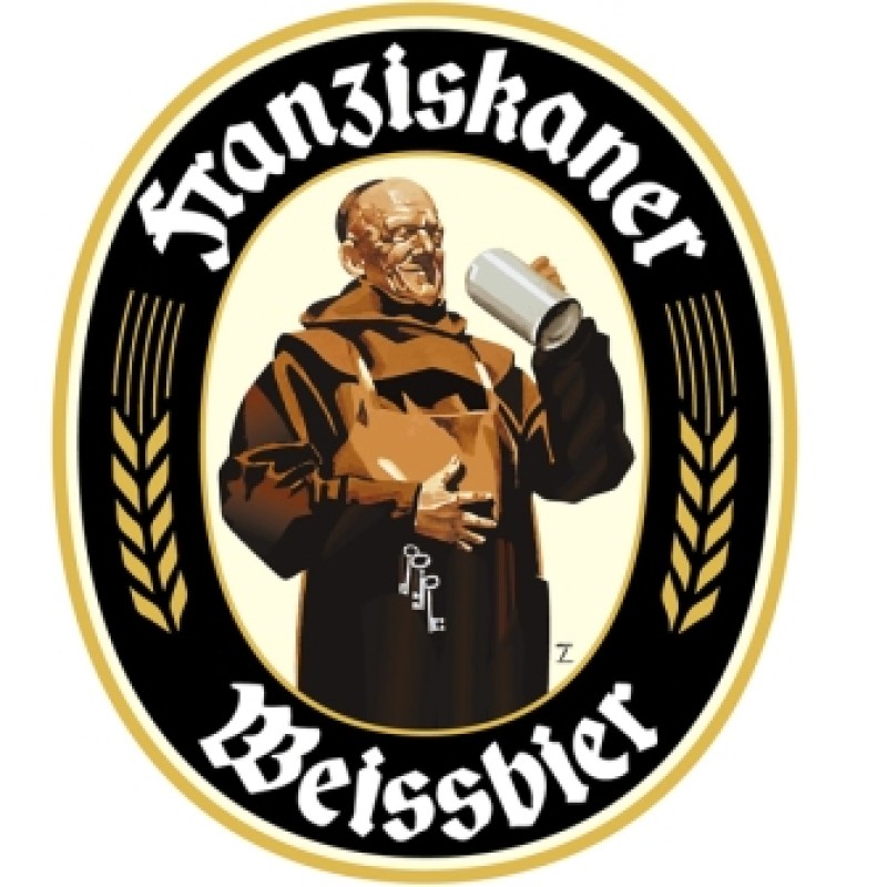 Barril de cerveza Franziskaner Hefe-Weissbier 5 litros