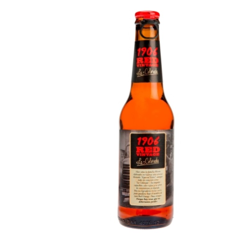 Cerveza Estrella Galicia 1906 Red Vintage