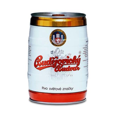 Barril de cerveza Budweiser Budvar 5 litros